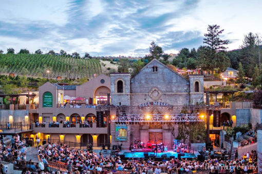 The Mountain Winery Concert In Saratoga California