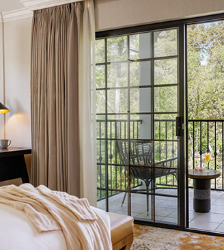 Guest Room with Gorgeous Balconies
