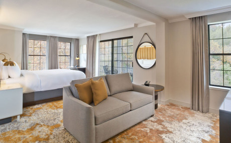 One King Bed Junior Suite with Balcony