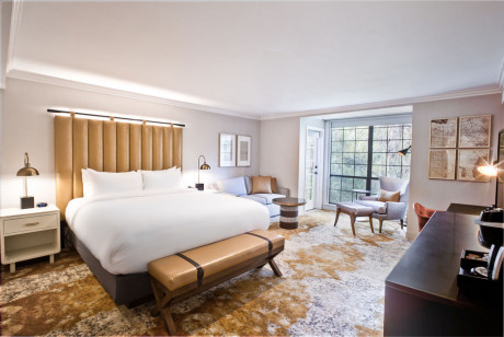 One King Bed Junior Suite with Soaking Tub and Balcony